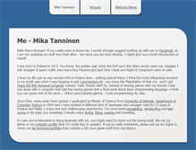 Tablet Screenshot of mika.tanninen.net